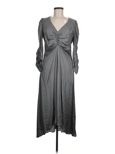 Gap Cocktail Dress In Gray