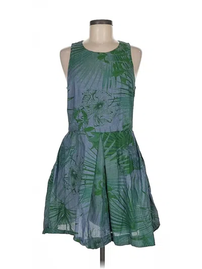 Pre-owned Gap Cocktail Dress In Green