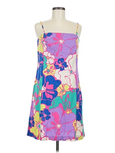 Pre-owned Gap Cocktail Dress In Purple