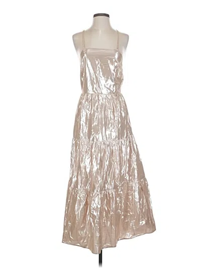 Pre-owned Gap Cocktail Dress In Silver