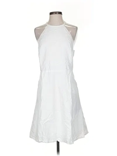 Pre-owned Gap Cocktail Dress In White