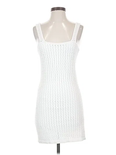 Pre-owned Gap Cocktail Dress In White