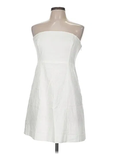 Pre-owned Gap Cocktail Dress In White
