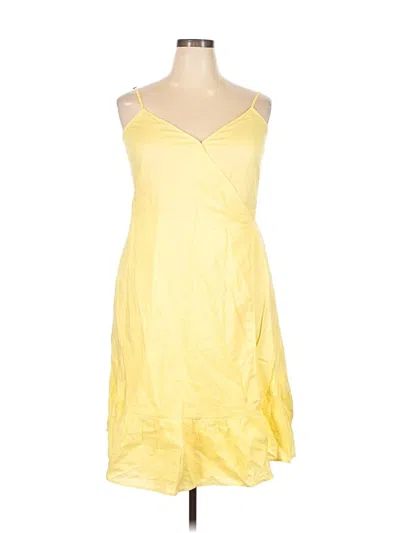 Pre-owned Gap Cocktail Dress In Yellow