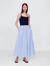 Gap Compact Jersey Mixed Media Maxi Dress