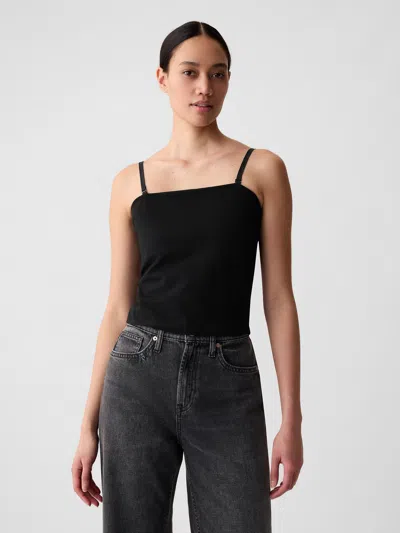 Gap Compact Jersey Tube Top In Black