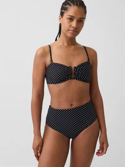 Gap Convertible Bandeau Bikini Top In Multi