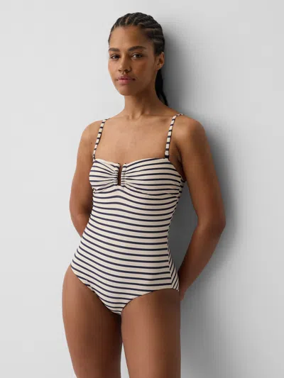 Gap Convertible Bandeau Swimsuit In Multi