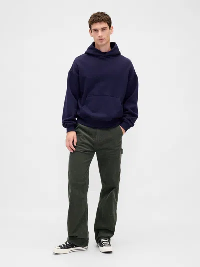 Gap Corduroy '90s Loose Carpenter Pants In Green
