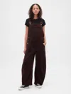 Gap Corduroy Horseshoe Overalls In Brown