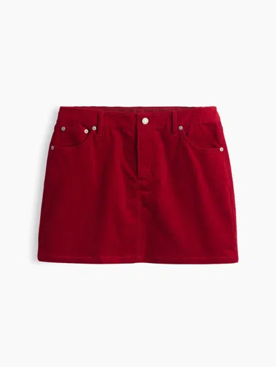 Gap Corduroy Mini Skirt In Brown