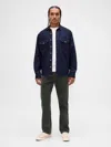 Gap Corduroy Relaxed Straight Pants In Blue