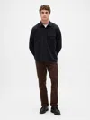 Gap Corduroy Straight Pants In Brown