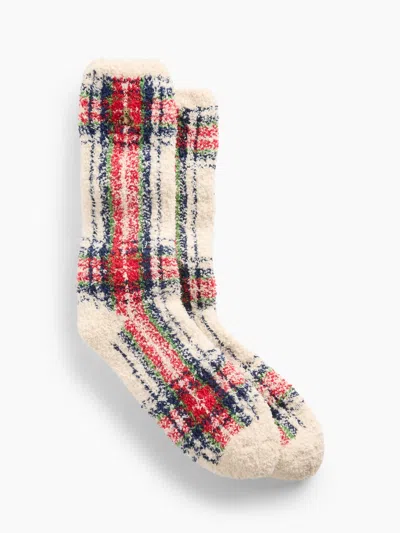 Gap Cozy Socks In Tartan Plaid
