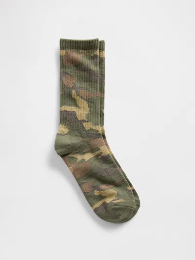 Gap Crew Socks In Green