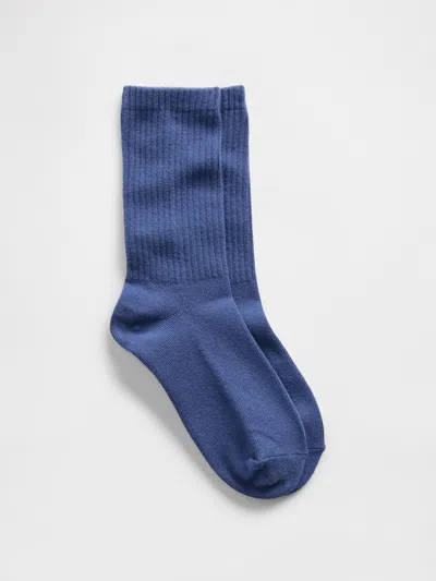 Gap Crew Socks In Blue