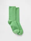 Gap Crew Socks In Poison Green