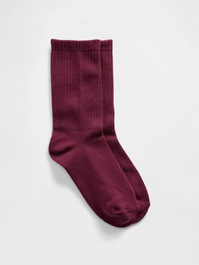 Gap Crew Socks In Red