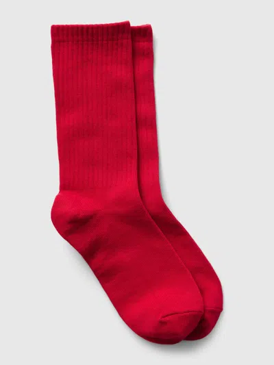 Gap Crew Socks In Red