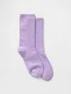 Gap Crew Socks In Wisteria Blossom