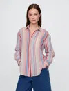 Gap Crinkle Gauze Button-down Shirt