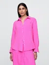 Gap Crinkle Gauze Button-down Shirt