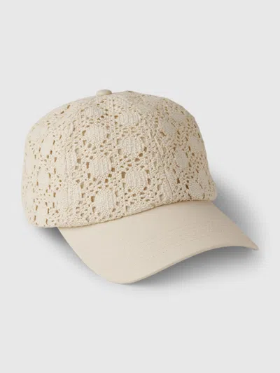 Gap Crochet Baseball Hat In Chino