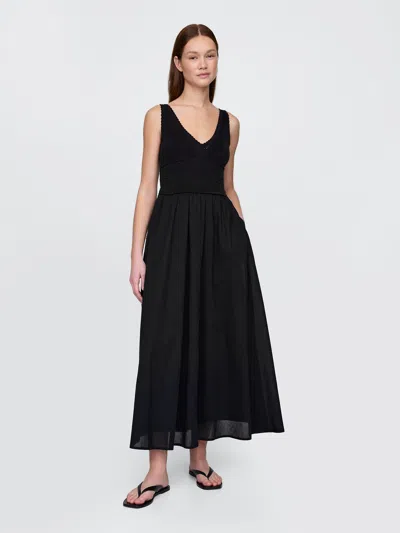 Gap Crochet Mixed Media Maxi Dress