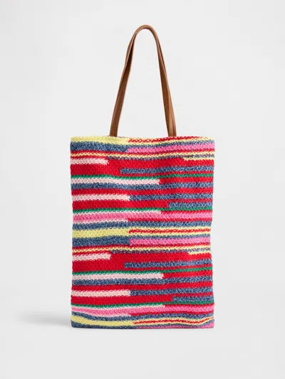 Gap Crochet Tote Bag In Multi
