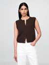 Gap Cropped Cardigan Sweater Vest