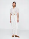 Gap Curvy High Rise '90s Straight Jeans In White Wash
