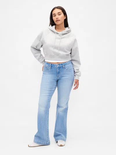 Gap Curvy Low Rise Long & Lean Jeans In Purple