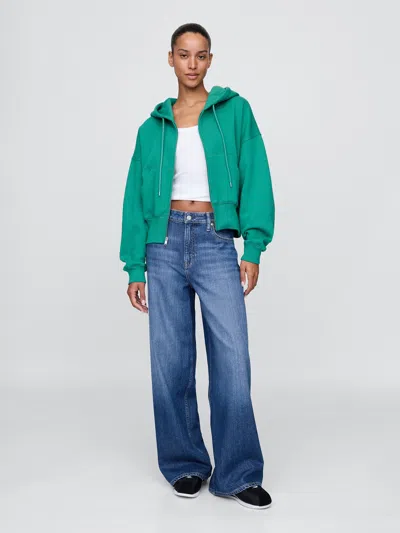Gap Curvy Mid Rise Ultrasoft Baggy Jeans