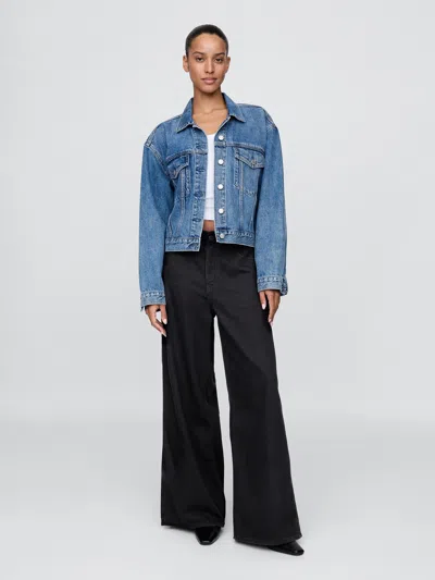 Gap Curvy Mid Rise Ultrasoft Baggy Jeans