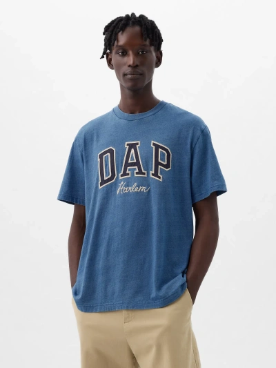 Gap Dap ×  Logo T-shirt In Light Indigo