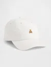 Gap Denim Brannan Bear Baseball Hat In White