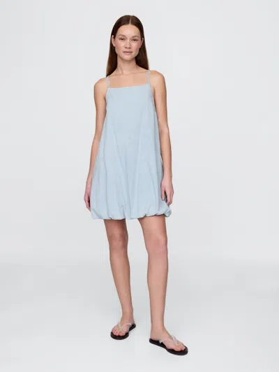 Gap Denim Bubble Mini Dress