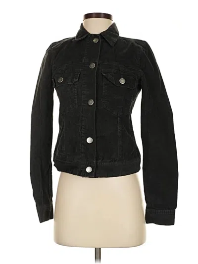 Pre-owned Gap Denim Jacket In Black
