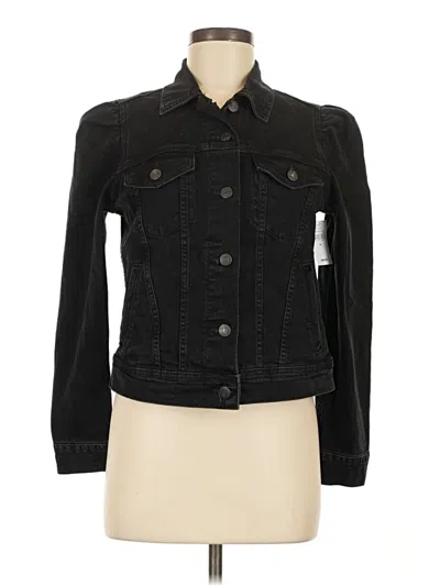 Gap Denim Jacket In Black