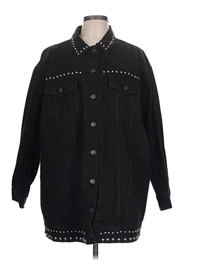 Gap Denim Jacket In Black