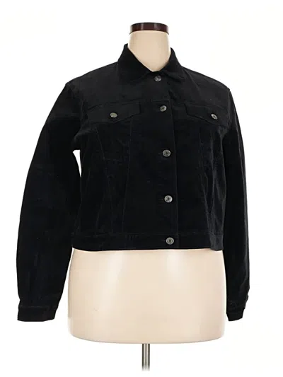 Pre-owned Gap Denim Jacket In Black