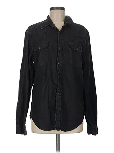 Pre-owned Gap Denim Jacket In Black