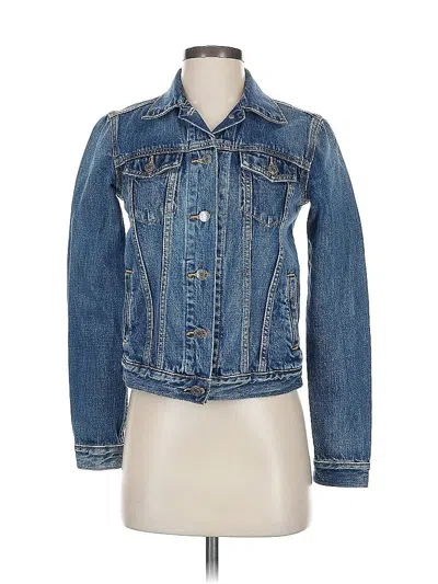 Pre-owned Gap Denim Jacket In Blue