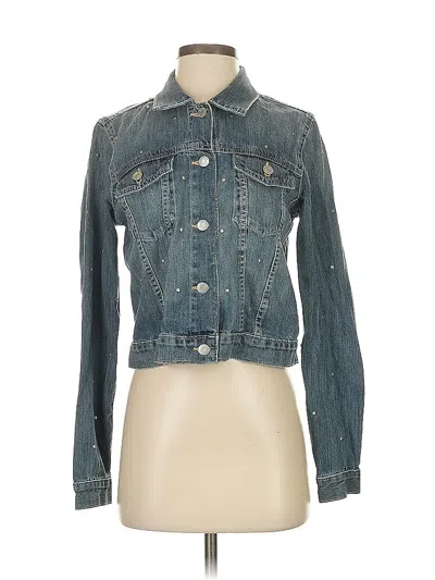 Pre-owned Gap Denim Jacket In Blue