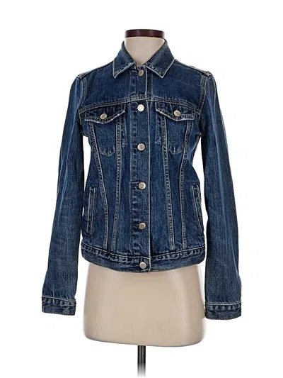 Pre-owned Gap Denim Jacket In Blue