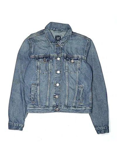 Pre-owned Gap Kids' Denim Jacket In Blue
