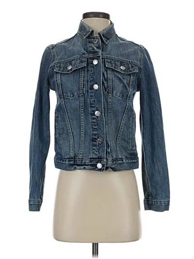 Pre-owned Gap Denim Jacket In Blue