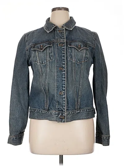 Pre-owned Gap Denim Jacket In Blue