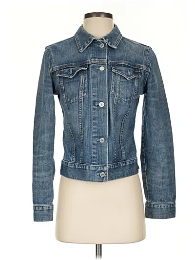 Pre-owned Gap Denim Jacket In Blue