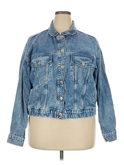 Pre-owned Gap Denim Jacket In Blue